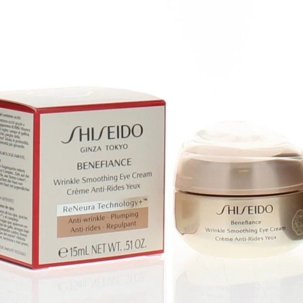 🆕SEALED SHISEIDO BENEFIANCE WRINKLE SMOOTHING EYE CREAM $64 NIB & SEALED_5